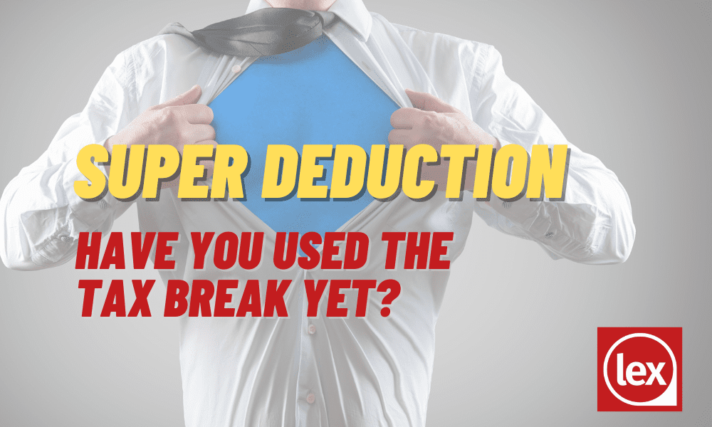 Super Deduction tax break for office furniture and equipment